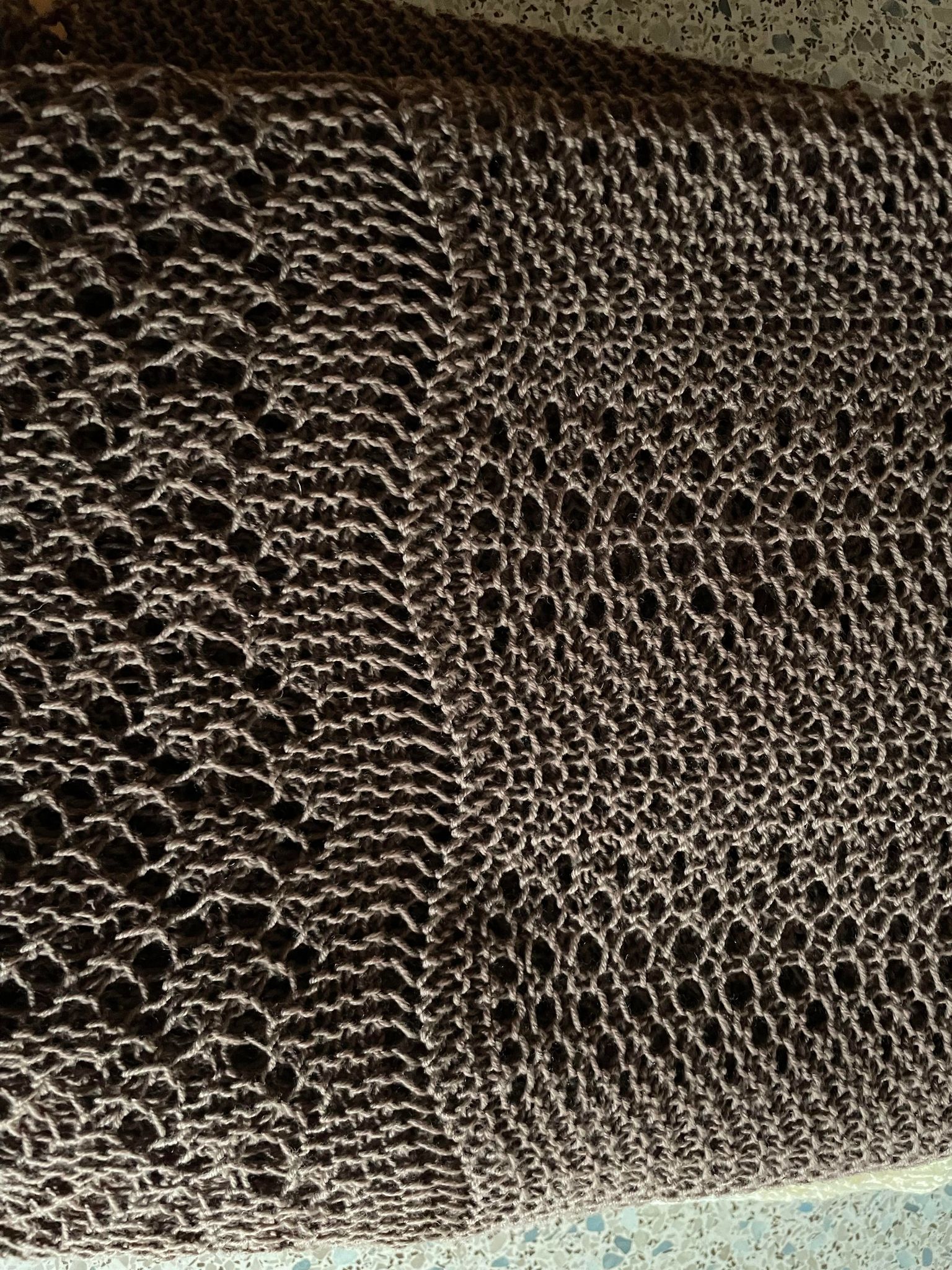 Kronprinsesse Mary svøb strikket i 100 % Superwash Baby merinould. Original størrelse - Billede 8