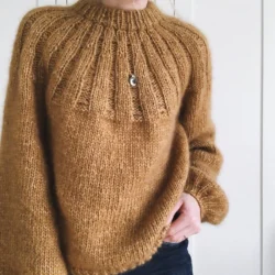 SUNDAY SWEATER | Drops Sky og Drops Kid Silk
