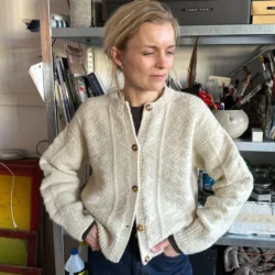 Ester Jacket Fra PetiteKnit | Garnalternativ i Drops Air og Drops Kid Silk