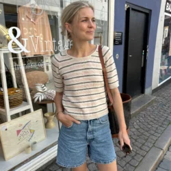 Amélie Tee Fra PetiteKnit | Garnalternativ Blød Bomuldsgarn