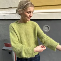 Cloud Blouse Fra PetiteKnit | Garnalternativ Drops Kid Silk