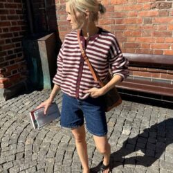 Olga Jacket fra PetiteKnit | Garnalternativ Drops Daisy