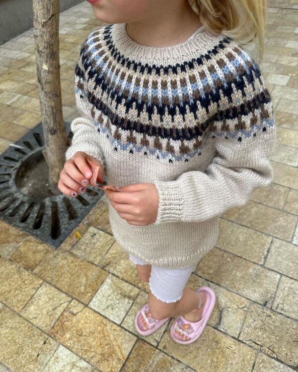 Celeste Sweater Junior - fysisk opskrift