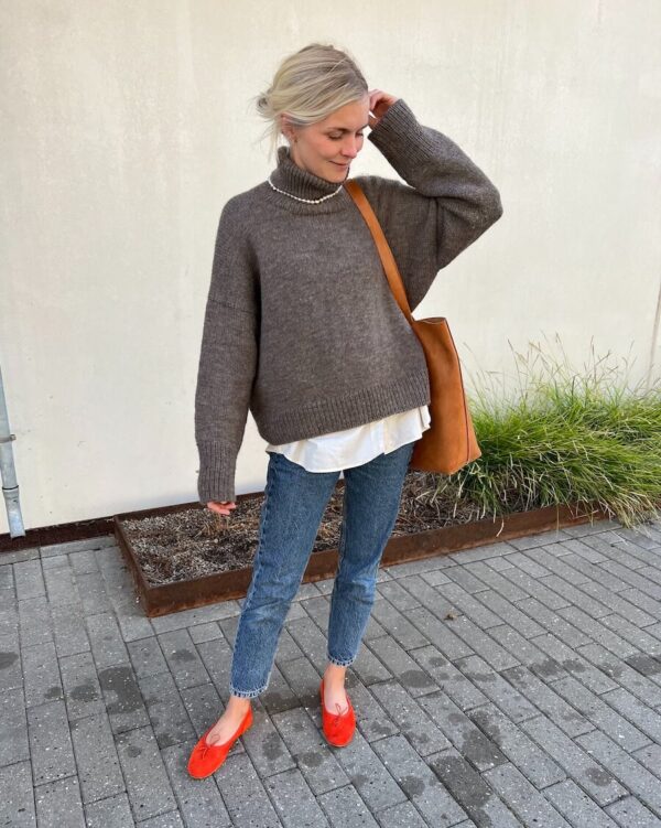Chestnut Sweater - fysisk opskrift