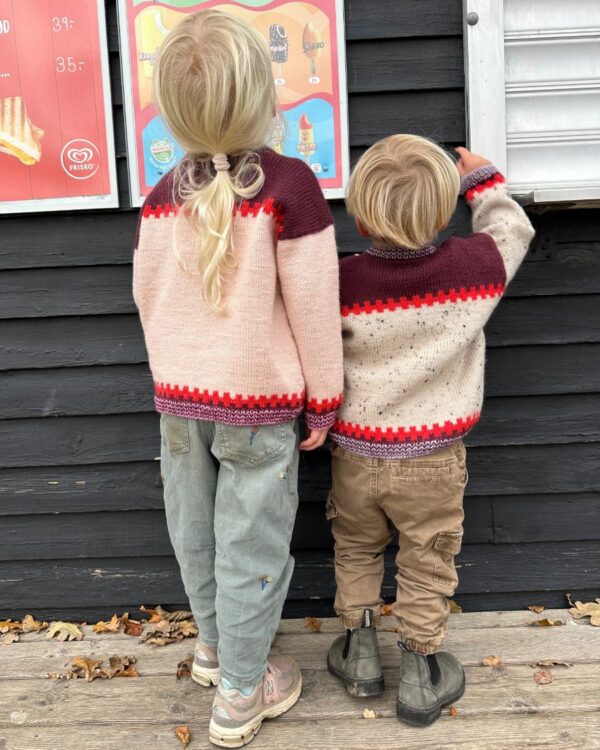 Cross Sweater Junior - fysisk opskrift