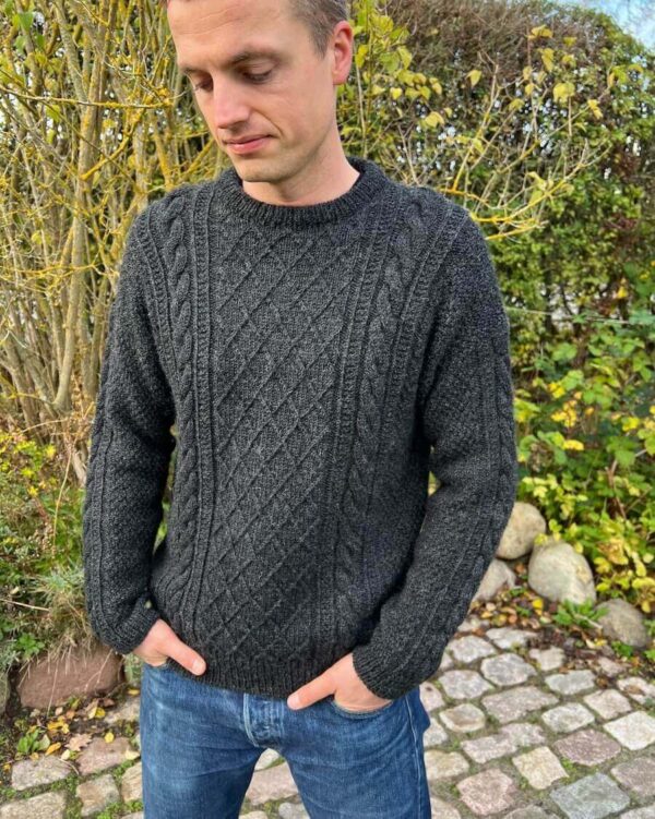 Moby Sweater Man - fysisk opskrift