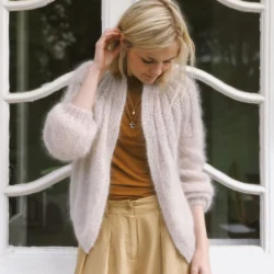 Sunday Cardigan - Mohair Edition - fysisk opskrift