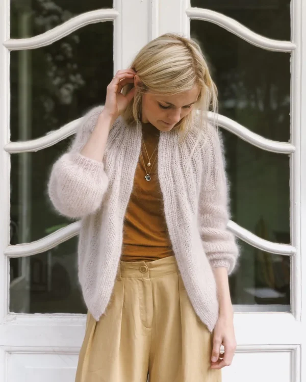 Sunday Cardigan - Mohair Edition - fysisk opskrift