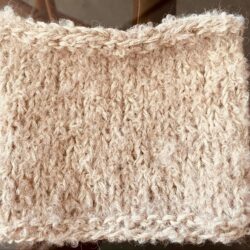 Wave Tee - Drops Alpaca Boucle’ og Drops Bomull-Lin