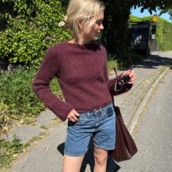 Ivy Blouse Fra PetiteKnit | Garnalternativ Drops Kid Silk