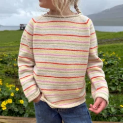 Frankie Sweater Junior - fysisk opskrift
