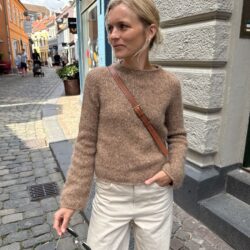 Ivy Sweater Fra PetiteKnit- Garnalternativ Drops Brushed Alpaca Silk