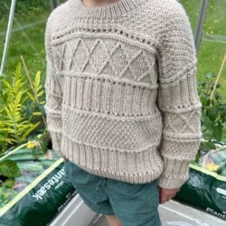 Ingrid Sweater Junior - fysisk opskrift