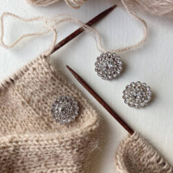 Blingknapper - 3 stk