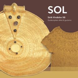 1. SOL strikkeopskrift og strikkekit | Inspireret af Vindelevskatten