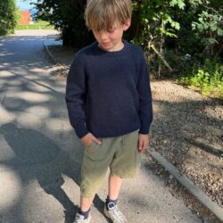 Niels Sweater Junior - Printet strikkeopskrift