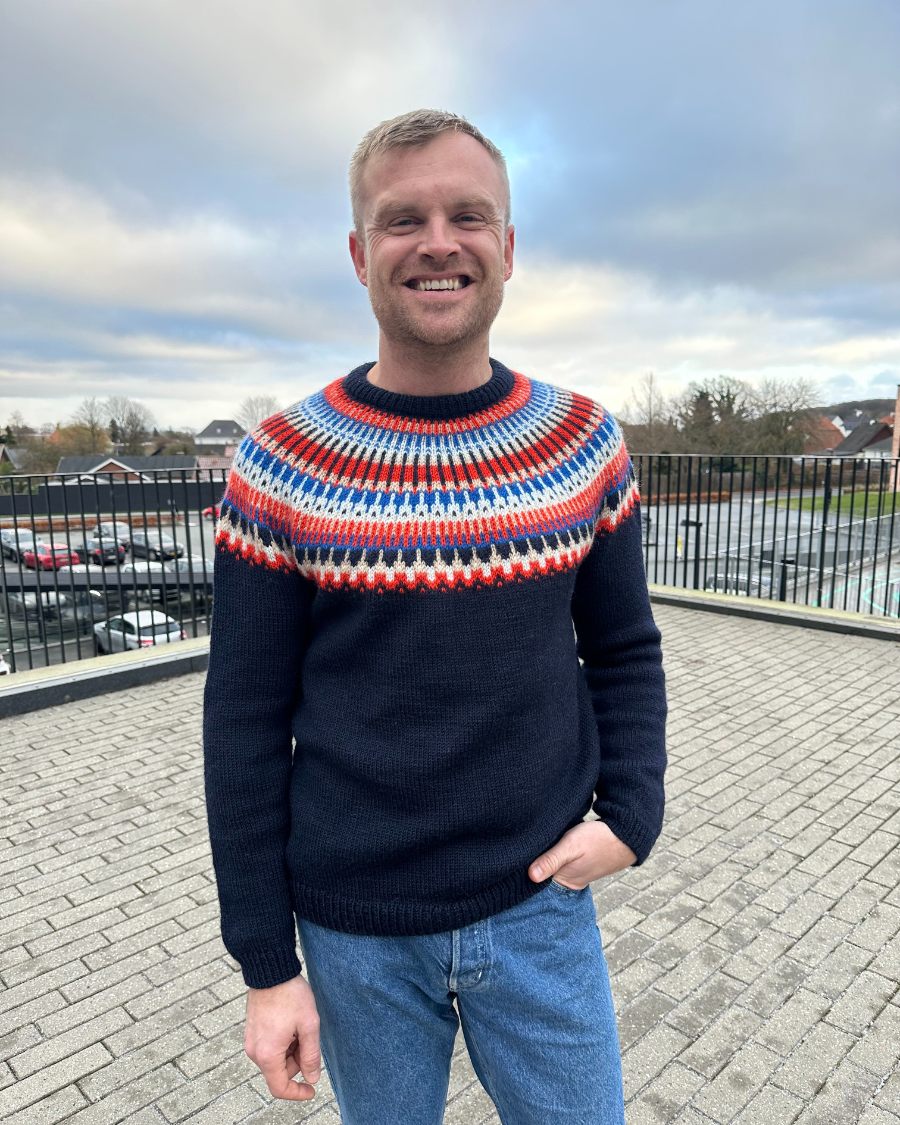 Celeste Sweater Man - Fysisk opskrift
